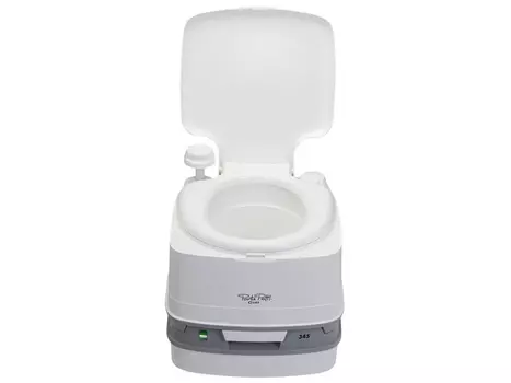 Биотуалет Thetford Porta Potti 345 White (цвет белый, ниж. бак 12л,верх. бак 15л,ручной насос, размер 33х38,3х42,7см)