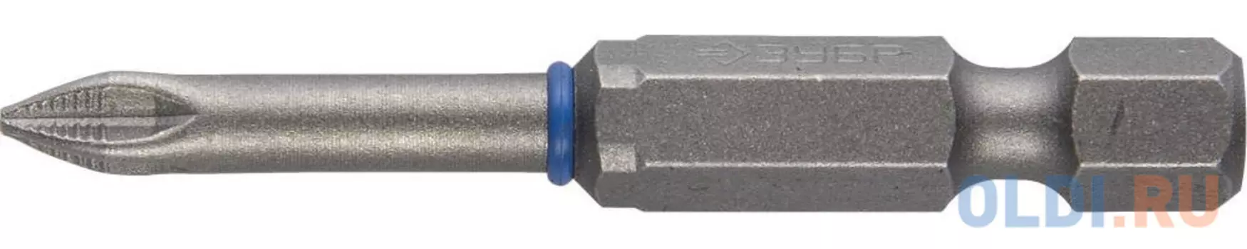 Бита ЗУБР ЭКСПЕРТ 26011-1-50-2 торсион кованая обточ.CrMo E 1/4 PH1 50мм 2шт