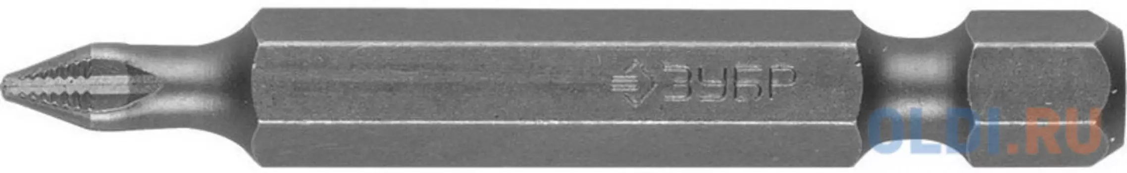 Бита ЗУБР МАСТЕР 26001-1-50-2 кованая CrMo E 1/4 PH1 50мм 2шт