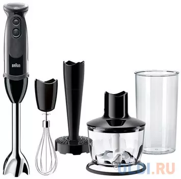 Блендер погружной Braun MQ5237BK 1000Вт чёрный