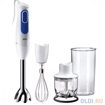 Блендер погружной Braun MQ 3025 Spaghetti 700Вт белый синий