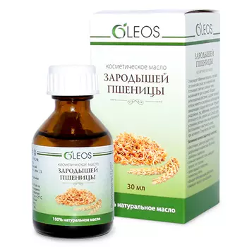 Oleos Косметическое масло зародышей пшеницы, 30 мл (Oleos, )