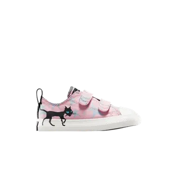 Кроссовки Converse Coraline x Chuck Taylor All Star EasyOn Low TD Coralines Cat, розовый