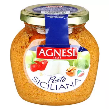 Соус песто по-сицилийски Agnesi 185 гр