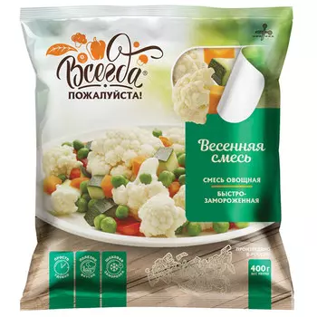 Смесь весенняя Всегда пожалуйста замороженная 300 гр