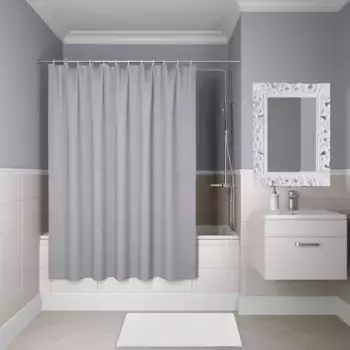 Штора для ванной «Iddis» Decor D22P218i11 180/200 серая