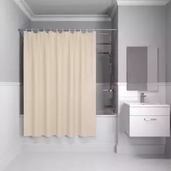 Штора для ванной «Iddis» Promo P01PE18i11 180/200 бежевая