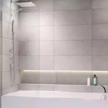 Шторка на ванну стеклянная «Radaway» Modo PNJ 80/150 прозрачная/хром универсальная