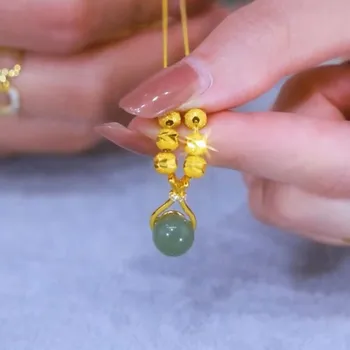 Lucky Bead Lucky Bag ожерелье для женщин летняя легкая роскошная подвеска темперамент ключичная цепочка