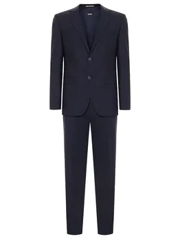 Костюм Regular Fit шерстяной BOSS