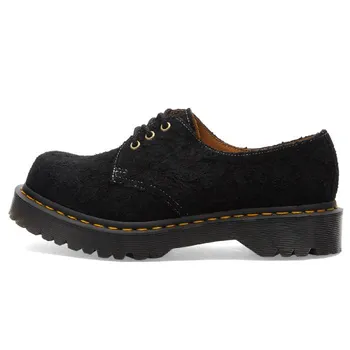 Ботинки Dr. Martens 1461 Bex Suede Shoes, черный (размер RU 41)