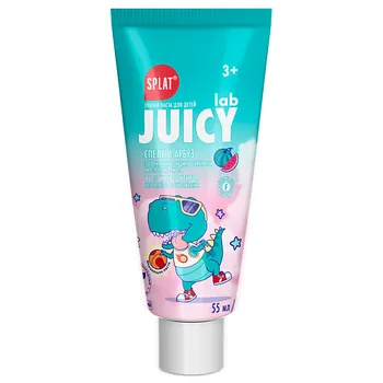 SPLAT Детская зубная паста с фтором, со вкусом "Спелый арбуз» Juicy Lab