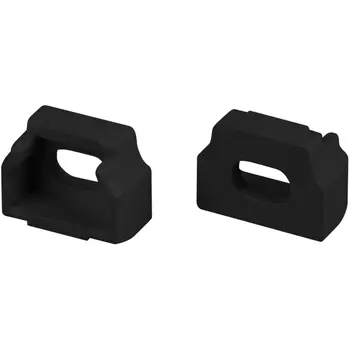 Заглушка СEIL-S12-SHADOW-20-SIDE BLACK с отверстием (Arlight, Пластик) 052242