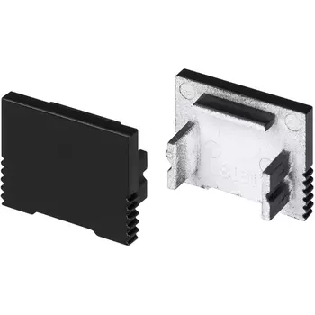 Заглушка SL-SLIM-H13M BLACK глухая (Arlight, Пластик) 034001