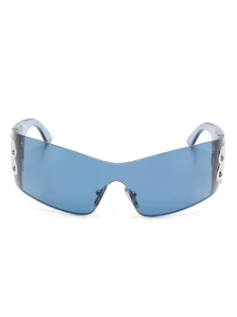 Balenciaga Eyewear солнцезащитные очки Bossy, синий