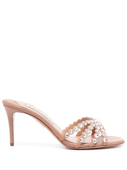 Мюли Tequila 75 Aquazzura, нейтральный