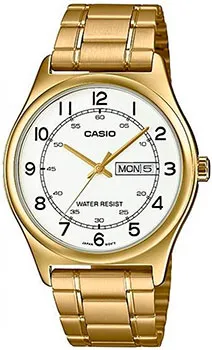 Японские наручные мужские часы Casio MTP-V006G-7B. Коллекция Analog