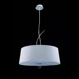 Подвесная люстра Mantra Mara Chrome - White 1644