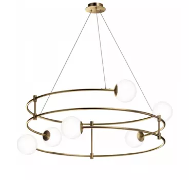 Подвесная люстра Maytoni Modern Balance MOD317PL-06G