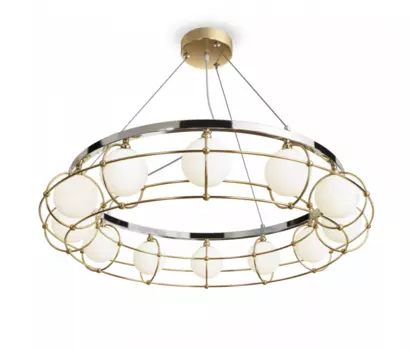 Подвесная люстра Maytoni Modern Carcass MOD312PL-12GCH