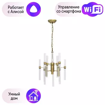 Подвесная люстра MW-Light Альгеро с поддержкой Алиса 285010703-A