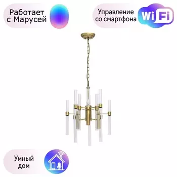 Подвесная люстра MW-Light Альгеро с поддержкой Маруся 285010703-М