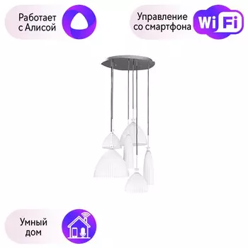 Подвесная люстра Lightstar с поддержкой Алисы, Simple light 810160