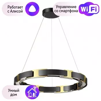 Подвесная люстра Odeon Fierro с поддержкой Алиса 4991/55L-A