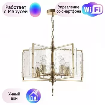 Подвесная люстра Odeon Light Elegante с поддержкой Маруся 4878/5-М