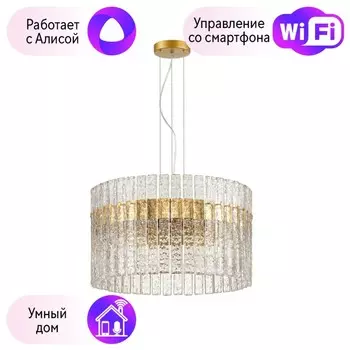 Подвесная люстра Odeon Light Merkale с поддержкой Алиса 4938/6-A