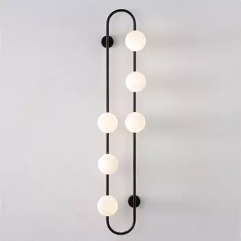 Бра HOOP WALL Lamp Black 6