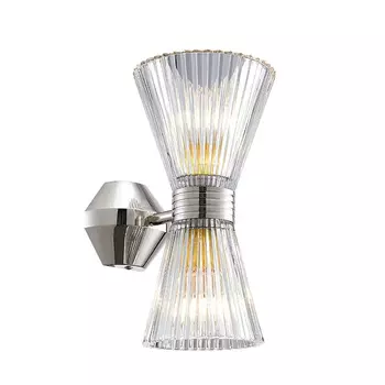 Бра Glass Horn Light nickel