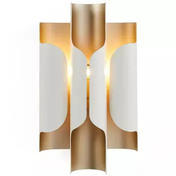 Бра из металла Dolton Wall Lamp White