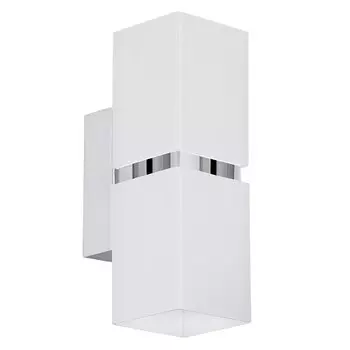 Бра Lestor double square chrome white