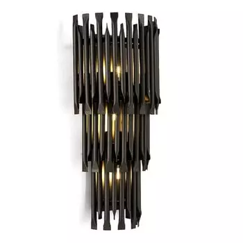 Бра MATHENY III WALL LAMP by DELIGHTFULL Black