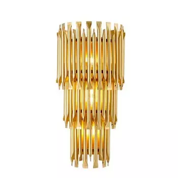 Бра MATHENY III WALL LAMP by DELIGHTFULL Gold