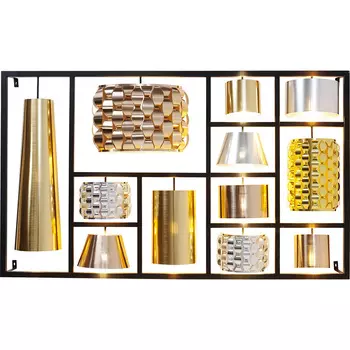 Бра Plusieurs Lamps gold