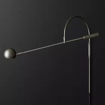 Бра Restoration Hardware ORBITER II Wall lamp Black