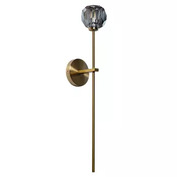 Бра RH Boule de Cristal Long Sconce smoky