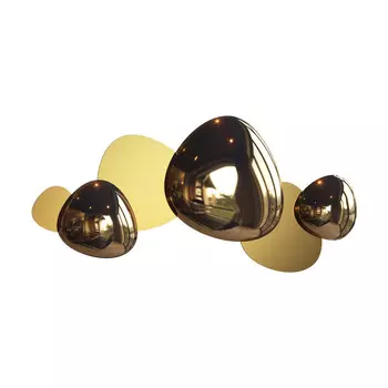Бра Gold Matt & Gloss 2