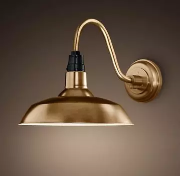 Бра Vintage Barn Sconce Golden