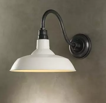 Бра Vintage Barn Sconce White