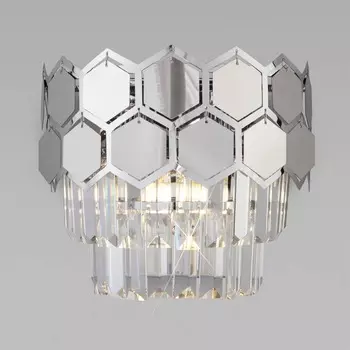 Бра Hanging Hexagon Moira Sconce chrome