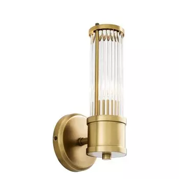 Бра Wall Lamp Claridges Single Brass