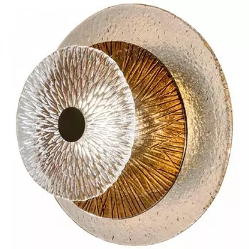 Бра Wall Sconce Made in Champagne Decorative Glass in Different Shades