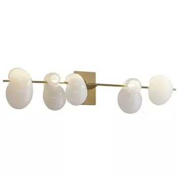 Бра White glass trap 5 Wall Lamp
