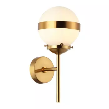 Бра White Sphere Long Латунь
