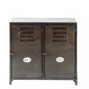 Буфет в стиле Лофт Industrial Rust Metal Wyne Chest