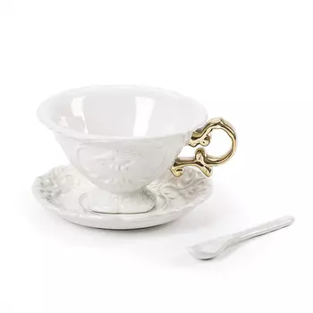Чайная пара Seletti I-Tea Gold
