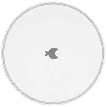 Беспроводное зарядное устройство moonfish, 15 Вт, soft-touch, белый